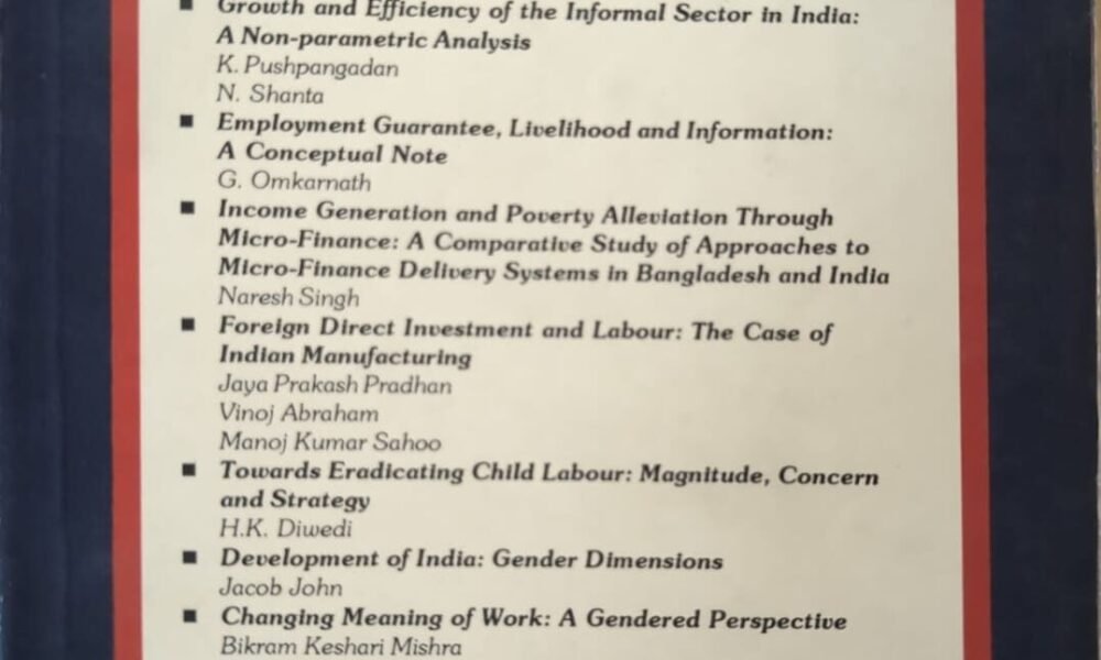 Labour And Development 10 1 2004