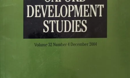 Oxford Development Studies 32 4 2004