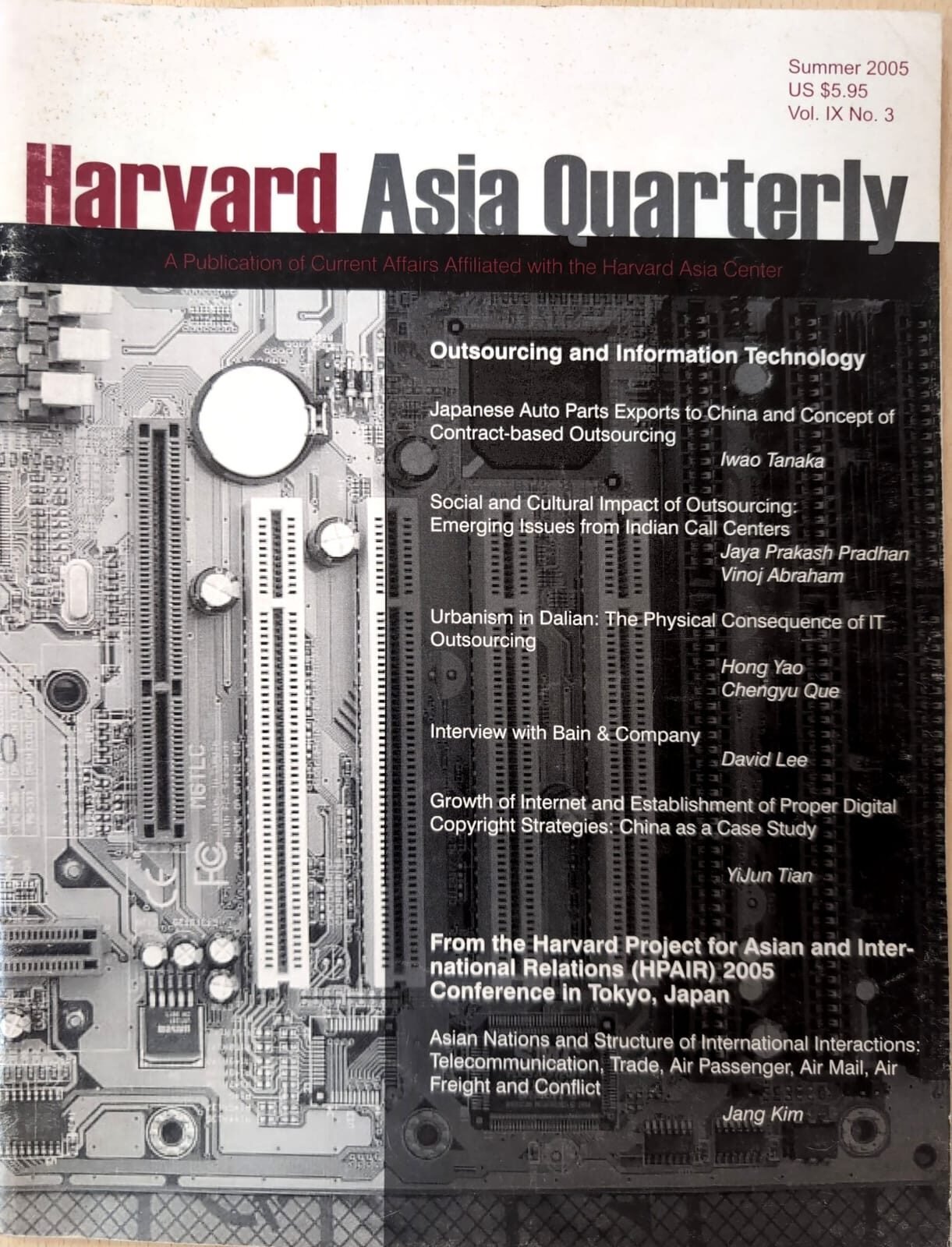 Harvard Asia Quaterly 9 3 2005
