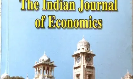Indian Journal of Economics LXXXIX 353