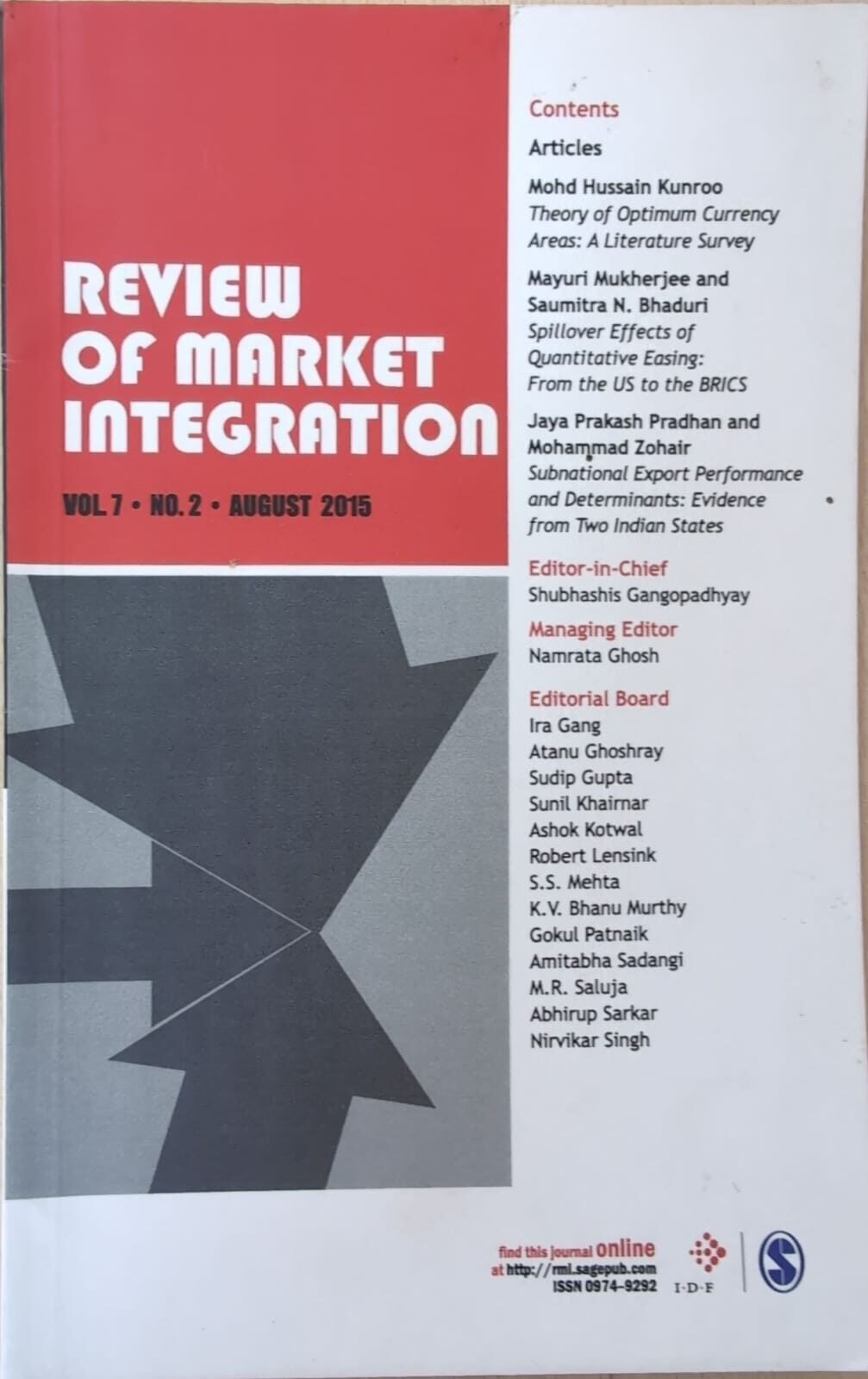Review of Market Integration 7 2 2015
