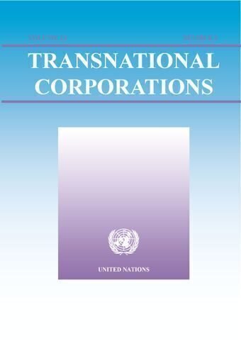 From Local to Global: The Evolution of Indian Companies' International Investments 1 TNC Journal